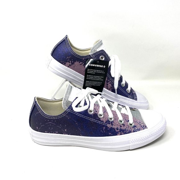 Converse Shoes - Converse CTAS OX Himalayan Salt Steel Navy Pink Low Sneaker Women's Size 571378C